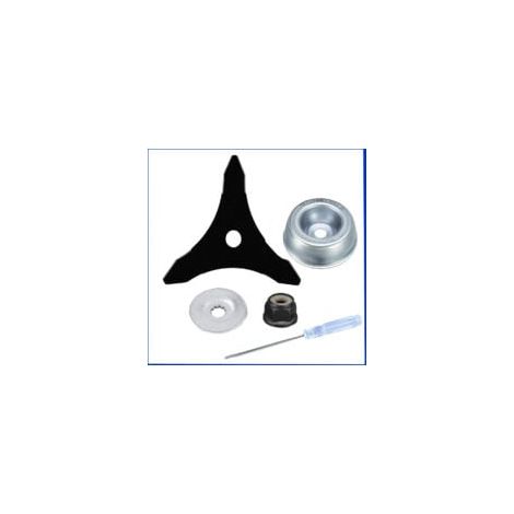 Kit di manutenzione degli accessori per lame del decespugliatore con adattatore per lame del tosaerba