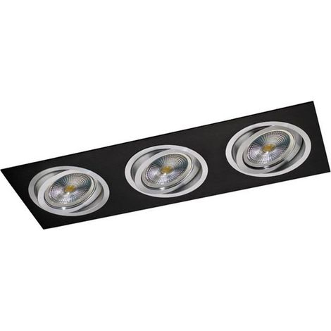 HELIUM QR111 anneau encastré noir (3 LUMIÈRES) CR 03-073-00-115