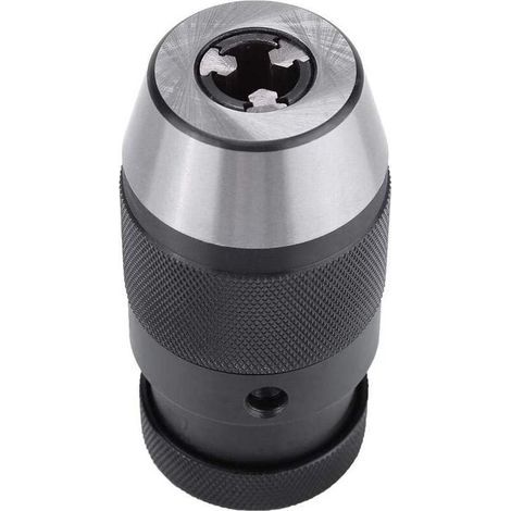 KZQ – Mandrin de perceuse B16 0-13 mm – Auto-serrant sans clé – Couple élevé pour perçage précis – Compatible tour et perceuse électrique (1/5)