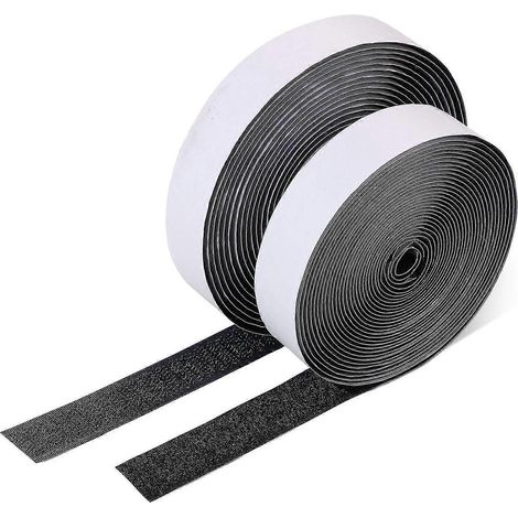 Ensemble de ruban adhésif, 20 mm x 5 m, ruban auto-agrippant à scratch, adhésif haute résistance pour tous types d'aluminium. (1/5)