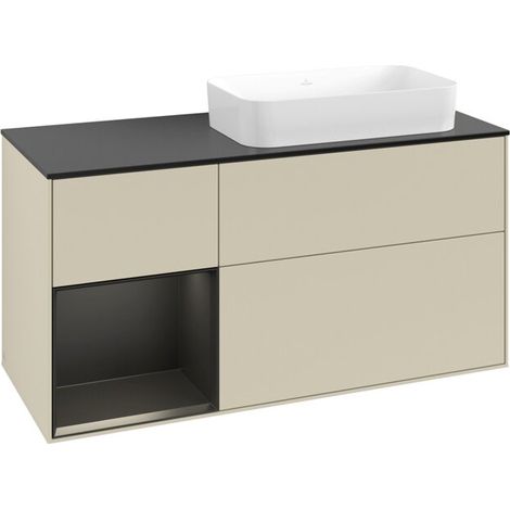 Villeroy & Boch F682PDHJ Meuble sous-lavabo Finion F68 (1/3)
