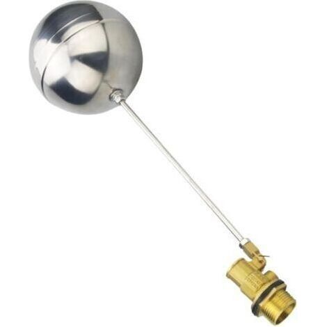 Vanne à flotteur réglable avec capteur de niveau d'eau à filetage extérieur G3/4 pouce DN20, accessoires de système d'eau pour réservoirs et réservoirs d'eau (1/3)