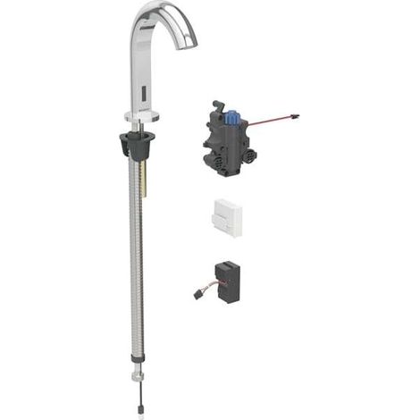 Geberit Piave Waschtischarmatur, Ausladung 167mm, Netzbetrieb, (1/5)