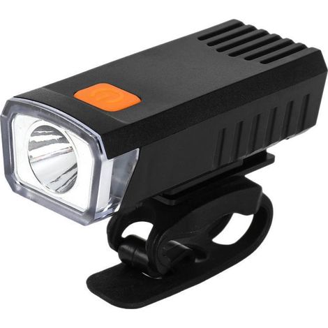 Fahrrad-Vorder- und Rücklichtset, helles, per USB aufladbares Vorderlicht mit Powerbank-Funktion, einfach zu montieren, sehr robust, geeignet für Männer, Frauen und Kinder, für mehr Sicherheit auf Str (1/4)