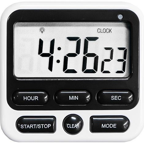 Digital Kitchen Countdown Timer - Magnetic Countdown Timer Clock for Cooking, Baking, Gym, and Students (1/5)