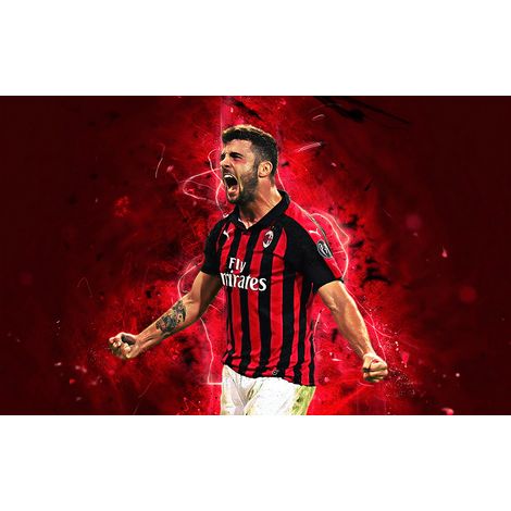 Papier peint panoramique Football - Joueur de Foot - 130 cm x 81 cm (1/2)