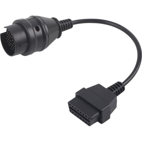 Câble adaptateur de Diagnostic OBD2 38 broches vers OBD, remplacement résistant à l'usure pour Mercedes Benz. (1/5)