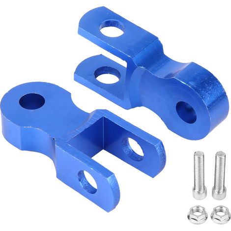 CFTGIW 2PCS Motorcycle RISER RISER 5 Cm Appareil de Dispositif de Dispositif pour Châssis avec Colonnette à Vis Risser la Hauteur de Hauteur de (avec des vis) (1/5)