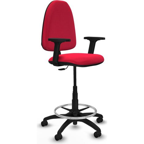 Sedia da Ufficio Piqueras y Crespo B2D01RF Rosso Alta (1/5)