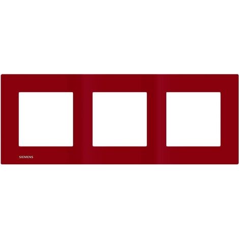 SIEMENS DELTA VIVA PLAQUE TRIPLE ROUGE SIE007900