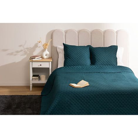 Dessus de lit 260 x 240 cm + 2 Taies 60 x 60 cm "Kalia" Atmosphera