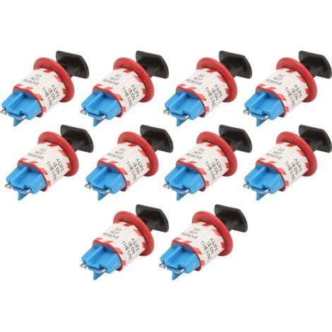 10PCS Bloqueurs de Cadenas pour Disjoncteurs - Sécurité Électrique Industriel Haute Qualité (1/5)