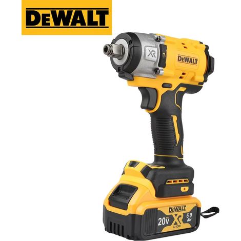 DEWALT DCF922 Avvitatore ad Impulsi XR 18V ATOMIC 1/2" 406 Nm - con Batteria e Caricatore (1/5)