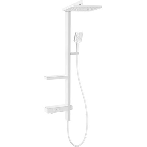 Mexen Roar set doccia esterno con soffione e miscelatore, bianco - 78105-20 (1/2)