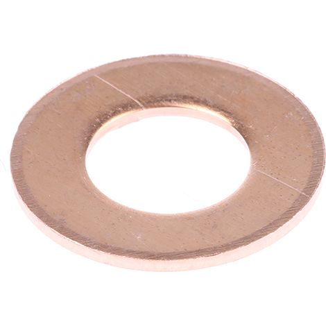 Rondelle plate, M10, Cuivre, 10.5mm x 13.7mm ( Prix pour Sachet de 100 )