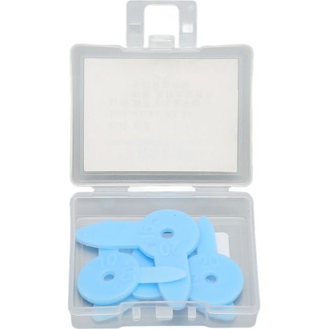 4 Pièces Règle de Mesure des Diastèmes Dentaires Résistante à la Chaleur, Outil Portable pour Cliniques et Hôpitaux (1/5)