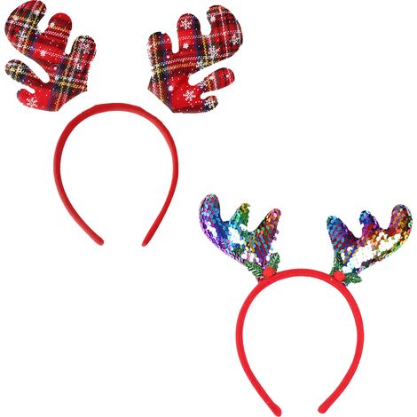 Bandeaux de fête de Noël et de Pâques, serre-tête à oreilles mignonnes (1/4)