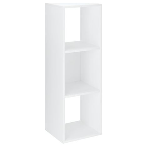 Bibliothèque 3 cases blanches Maxicubes - Maxiburo