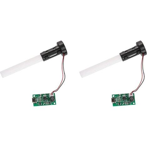 Mini-Luftbefeuchter, Nebelventilator, USB-Zerstäuber, Wandler, Zerstäuberteil, DIY-Zubehör und PCB-Steuermodul (2 Stück) (1/5)