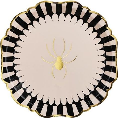 Platos de araña de 23 cm, 6 unidades