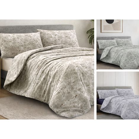 Copripiumino Sacco Piumone 100% Cotone Made In Italy Disegno Mitril, misuraPiazza E MezzacoloreBronzo (1/5)