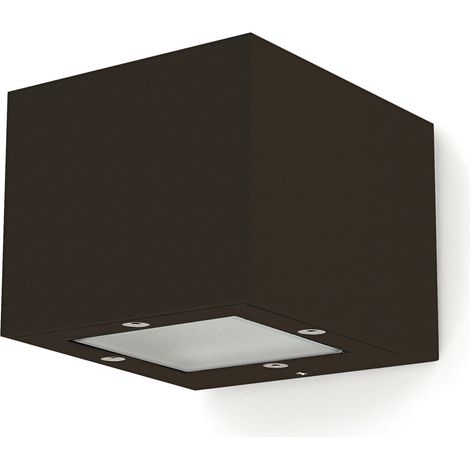 Aplique de pared ISORA doble emisión Marrón cobrizo LED COB AC 2x4 W 152 lm 3000 K CRI90 IP65 Corte de fase L,C (1/3)