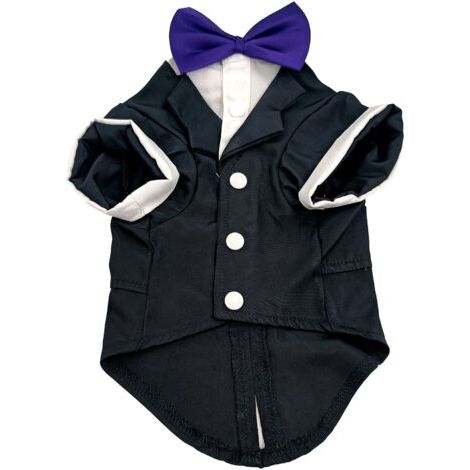 BUNTHAUS Vêtements d'automne et d'hiver pour chiens, vêtements d'hiver pour animaux de compagnie, vêtements de mariage(M) (1/4)