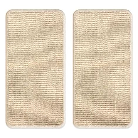 2 Pièces Tapis griffoir pour Chat,50x25cm,Antidérapant Griffoir Chat Canapé,Tapis griffoir,Convient aux Murs et aux Coins, Anti Rayures, protège Les Meubles et Les canapés (2 PCS) (1/5)