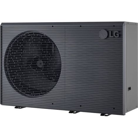LG Therma V R290 Monobloc 14kW Luft-/Wasser-Wärmepumpe Grau HM143HF.UB60 (1/2)