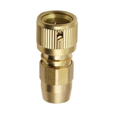 Adaptateur de tuyau en laiton - Raccord rapide - 2 pièces - Convient aux tubes d'expansion - Diamètre extérieur 16 mm (1/5)