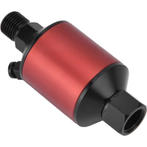 Séparateur d'huile et d'eau Compresseur d'air Filtre Régulateur Outils de tir haute performance Matériau en aluminium (rouge) (1/5)