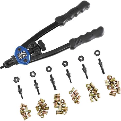 Kit de riveteuse à main avec écrou/filetage 33 cm (1/5)