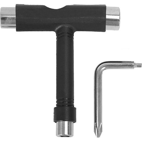 Kit de clé multifonction en forme de T pour Skateboard, outils de réparation, accessoires d'assemblage de Skateboard (1/5)