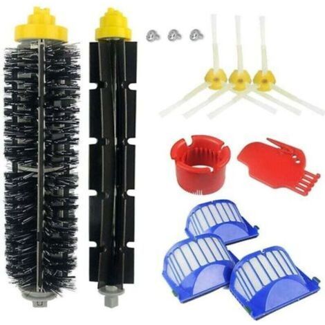 Kit de Brosse et Accessoire pour iRobot Roomba Série 600 605 610 616 620 625 630 631 632 639 650 651 660 670 680 681 691 696 -Kit de 13 pièces (1/5)