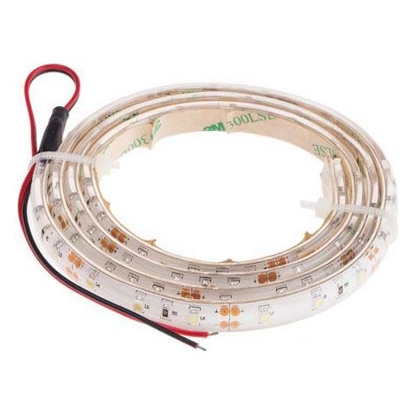 Ruban LED Blanc 1m 24V 2700 3200K, IP65 ( Prix pour 1 ) (1/2)
