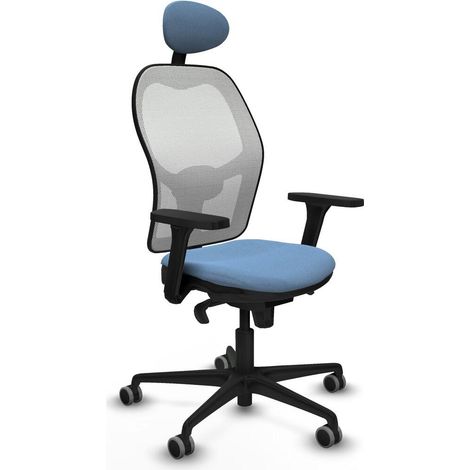 Piqueras y Crespo Jorquera Silla de oficina azul celeste (1/3)