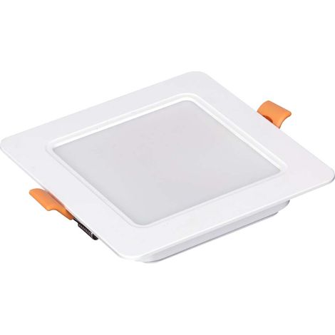 Faretto Led Da Incasso Quadrato 5W 500LM Bianco Freddo 6000K 95X95mm (1/3)