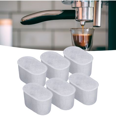 Lot de 6 filtres à eau à charbon actif pour machine à café BREVILLE (1/5)