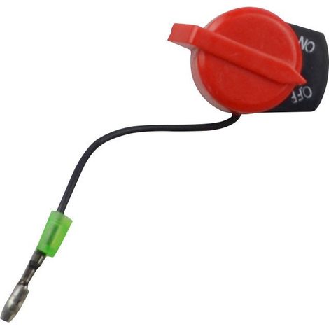 Der Zündunterbrecher ist mit den Honda-Modellen G100, G200, GXH50 und GX100 bis GX390 kompatibel. Er verfügt über eine wasserdichte Zweidraht-Ausführung für die Notabschaltung. (1/3)