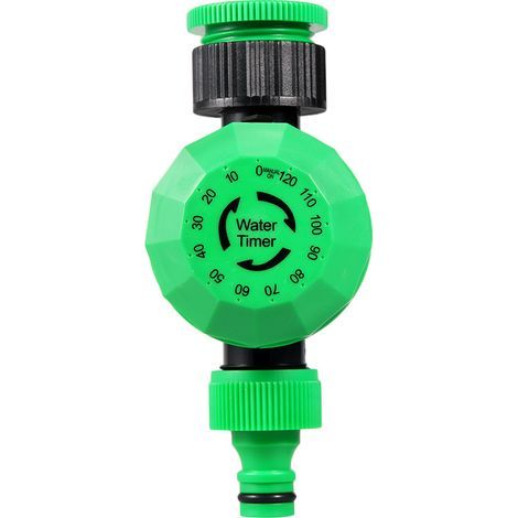 Lntyq Minuterie d'eau mécanique pour Le Robinet, minuterie d'arrosage Automatique du système d'irrigation de Jardin pour Un contrôle d'arrosage Automatique Facile en Deux Heures (1/5)