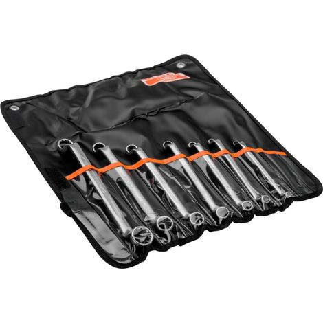Bahco Satz tiefgekröpfter Doppelringschlüssel - 7 Stk./Tasche (1/3)