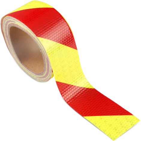 Bande Réfléchissante Autocollante, 5cm x 10m Bande Réfléchissante Voiture, Bandes Reflechissante Autocollante Voiture Imperméable pour Véhicules Remorques Vélos (1/5)