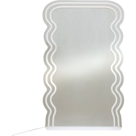 Néon LED Miroir Wavy 60x38cm - Atmosphera créateur d'intérieur (1/5)