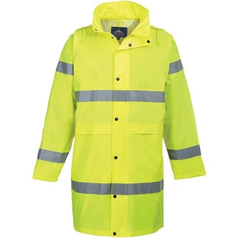 Manteau de pluie haute visibilité Portwest Jaune XL. (1/2)