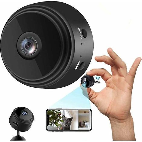 camra Espionne, Mini Camra De Surveillance Sans Fil, Hd 1080p Avec Batterie, Camra De Mouvement Avec Dtecteur De Mouvement Pour Le Gardiennage, Ca (1/5)