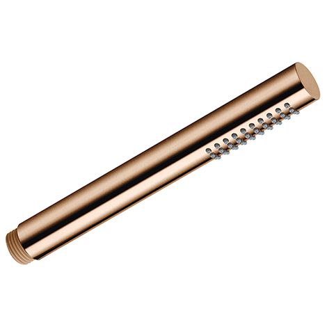 Douchette monojet laiton STYLO ronde - or rose brossé - Cristina Ondyna (1/2)