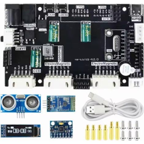 Pièces de carte de pilote de robot STM32 Puce STM32F103RCT6 avec interfaces d'expansion multiples Supporte WIFI — A (1/5)