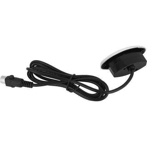 Ortviai Télécommande manuelle 2 boutons pour canapé électrique, tête droite 5 broches, ABS noir, 90 x 45 mm (1/4)