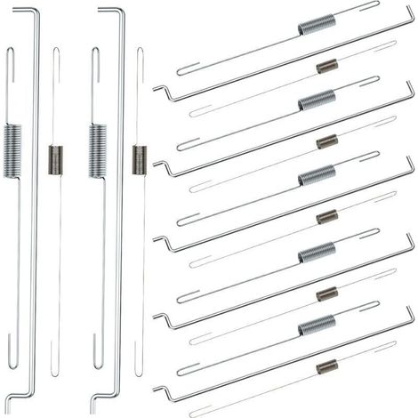 Kit de liaison à ressort de rappel d'accélérateur 21 pièces, Kit de liaison à ressort de liaison de régulateur de vitesse pour Honda GX140 GX160 GX200 GX210 168F 170F