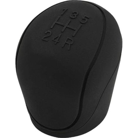 1PCS (Noir) Couvercle universel pommeau levier vitesse voiture en silicone souple automatique 5 vitesses pommeau levier vitesse capuchon anti-dérapant voiture levier levier vitesse Colorés (1/5)
